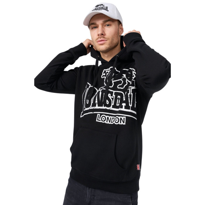 Lonsdale Hoodie Tadley | Noir