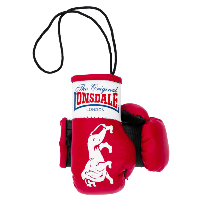 Lonsdale Mini Gants De Boxe | rouge