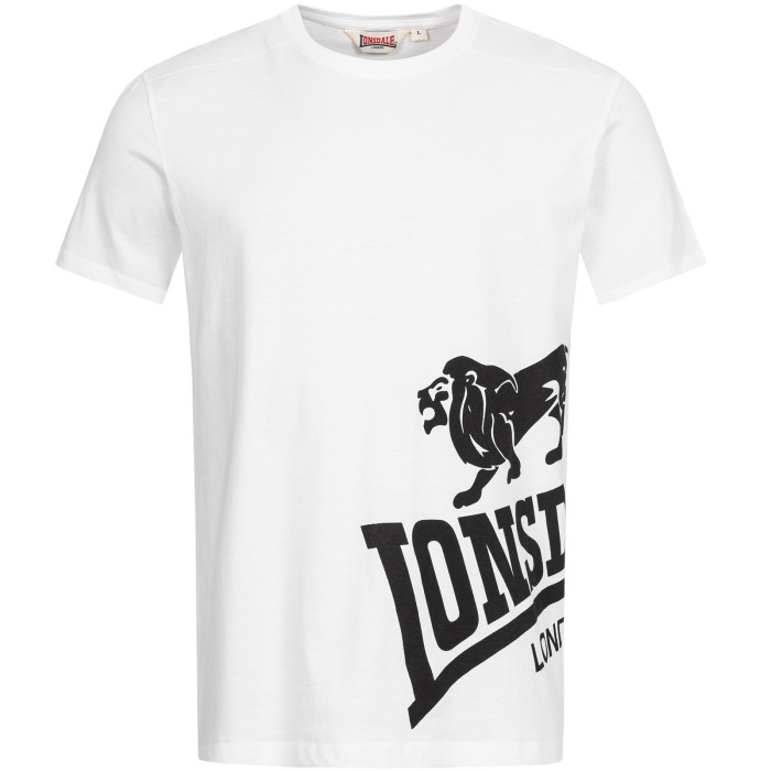 Lonsdale Logo T-shirt Imprimé Sur Côté | blanc