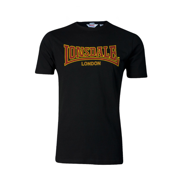 Lonsdale T-shirt Imprimé Thermo Flock | noir