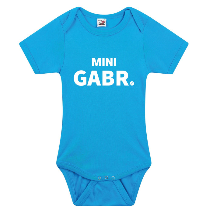 Mini GABR. Romper | Blauw