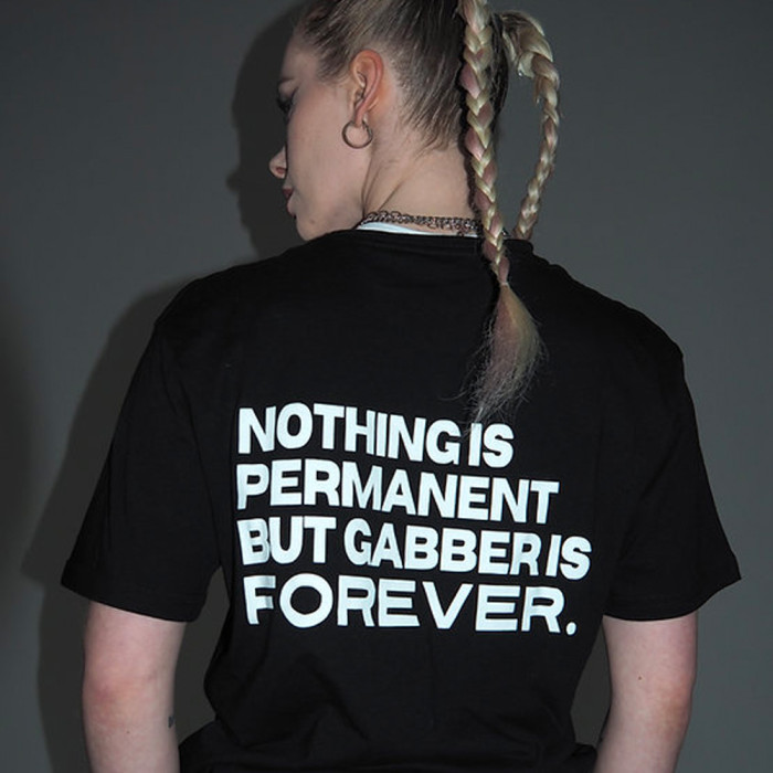 Gabba Clique T-shirt Nothing is permanent