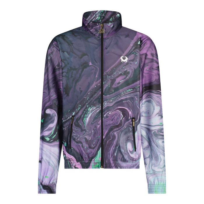 Cavello Print jasje limited edition | olie paars 