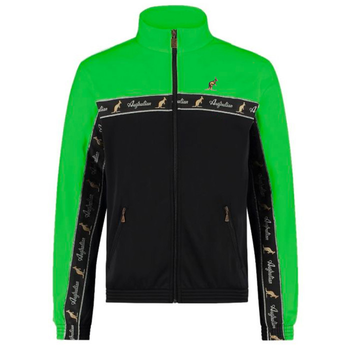 Australian duo jacket black breasted 2.0 | kawasaki green - black