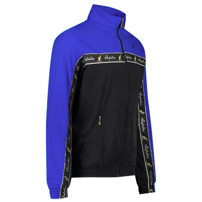 Australian duo jacket black breasted 2.0 | ita blue - black
