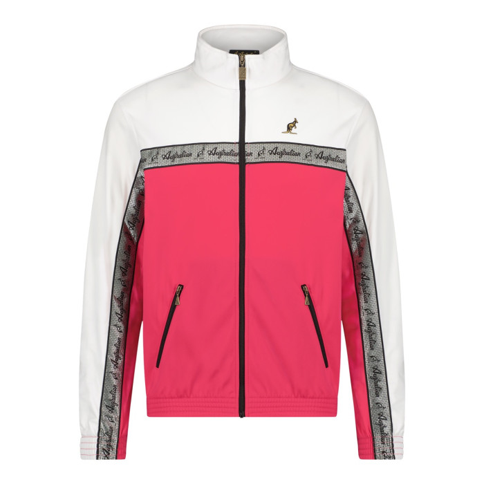 Australian duo jacket silver breasted 2.0 | pink - white 