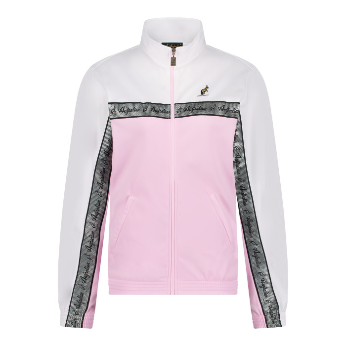 Australian duo jacket silver breasted 3.0 | pastel pink - white