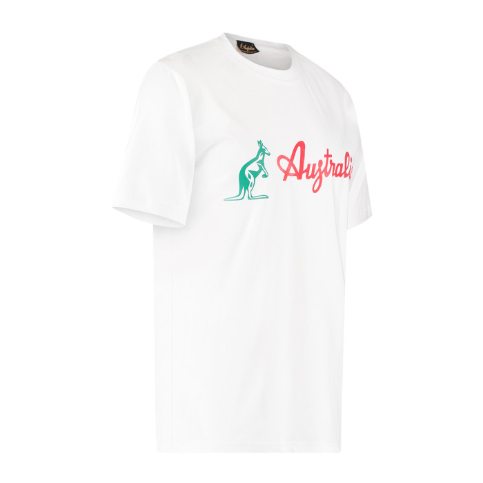 T-shirt australien avec logo classique | blanc