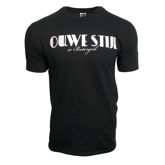 Ouwe stijl t-shirt | basic ☓ noir