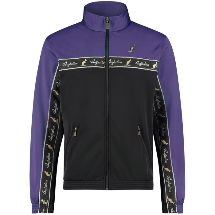 Australian duo jacket black breasted 2.0 | noir - pervenche