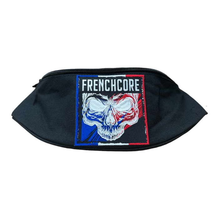 Frenchcore sac banane avec broderie skull