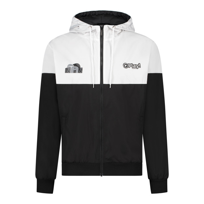 Play! Events windbreaker | zwart-wit