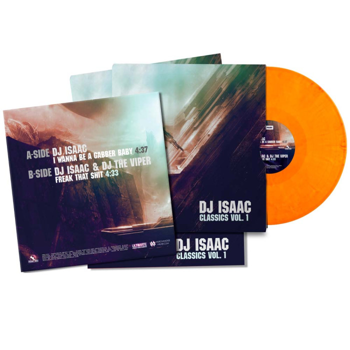 DJ Isaac vinyl - I Wanna Be A Gabber Baby