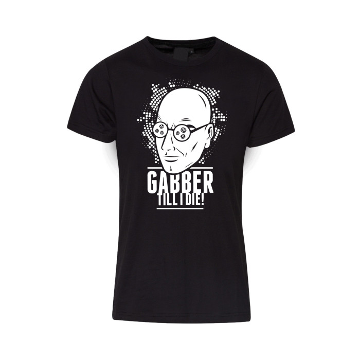 Hard-Wear T-shirt Gabber Till I Die | zwart