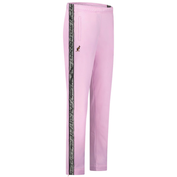 Pantalon australien avec passepoil argenté 3.0 rose pastel