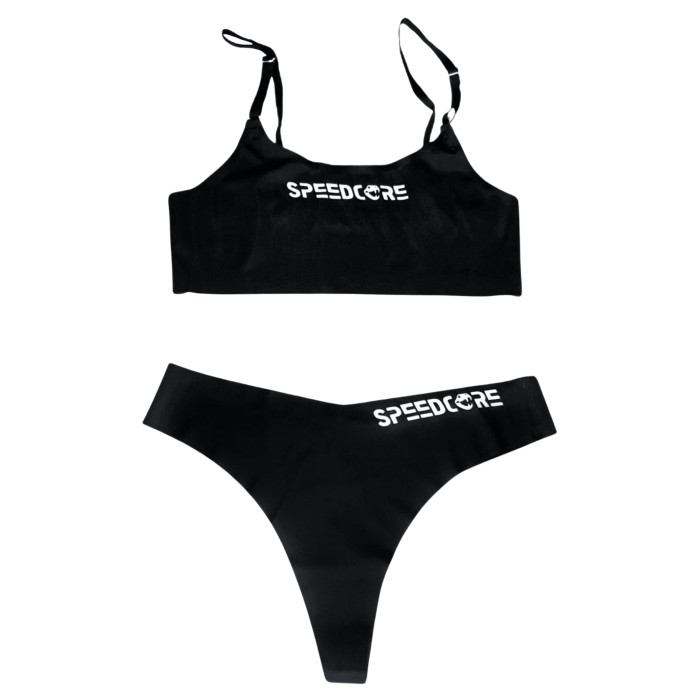 Speedcore Italia lingerieset speedcore | zwart