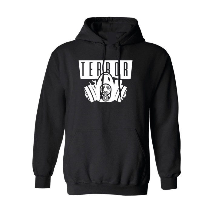 Hard-Wear Pull à capuche Terror Gas Mask | noir