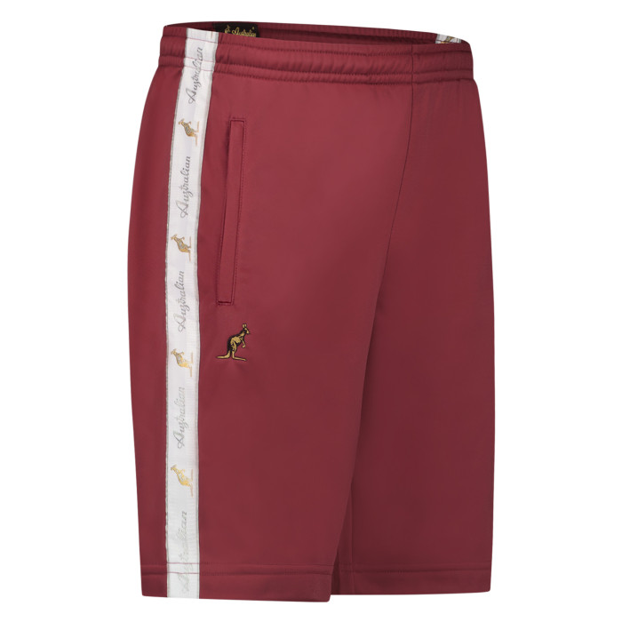 Bermuda australien avec passepoil blanc 3.0 | bordeaux