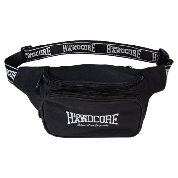 100% HARDCORE sac de taille Essential | noir 