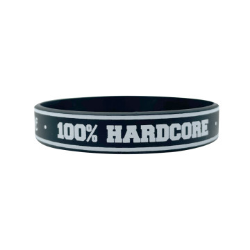 100% Hardcore Bracelet Gabber 4 Life | Noir
