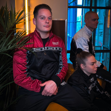 100% Hardcore trainingsjack Branded Rage | rood