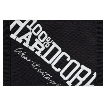 100% Hardcore portemonnee Tilted | zwart