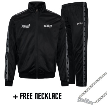 100% Hardcore trainingspak Gabber | zwart