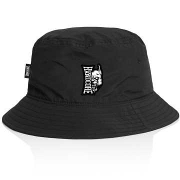 100% Hardcore Bucket Hat RAGE | Noir