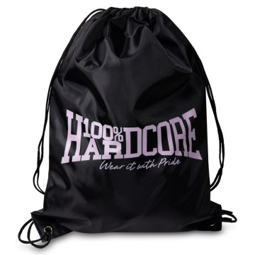 100% Hardcore Stringbag ESSENTIAL | Noir - Rose
