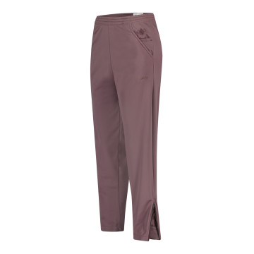 Cavello oldschool pantalon uni poches logo et broderie | aubergine 33