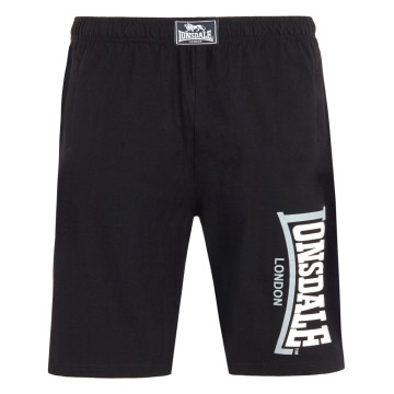 Lonsdale bermuda LOGO JAM | noir