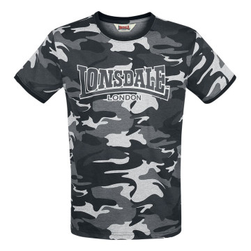 Lonsdale T-shirt Cobbett | camou grijs