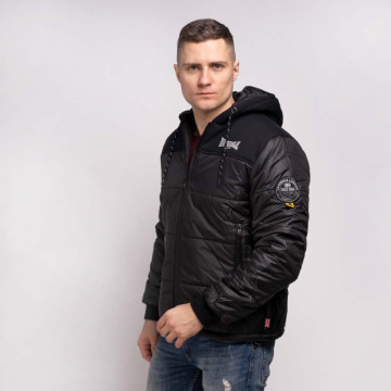Lonsdale veste homme à capuche Botallack |noir
