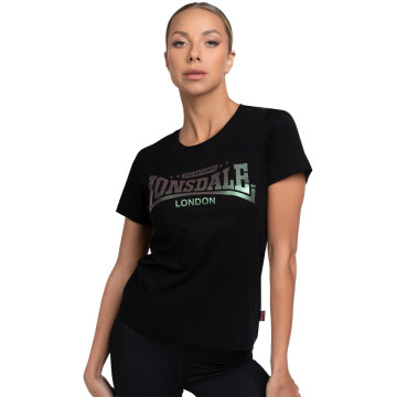 Lonsdale Dames T-shirt HARRAY | Zwart