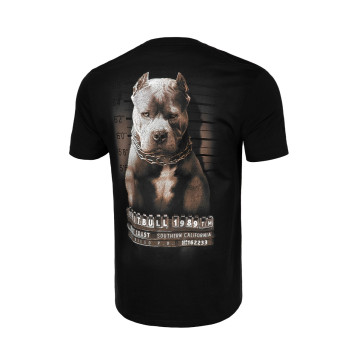 Pit Bull T-shirt mugshot 2 zwart