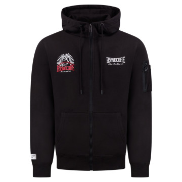 100% Hardcore gilet avec logo Dog-1 | noir