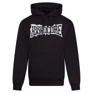 100% Hardcore hoodie Broken | zwart