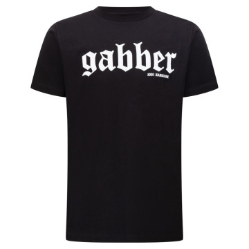100% Hardcore T-shirt Gabber Essentials | Noir