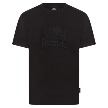 100% Hardcore t-shirt chien | noir