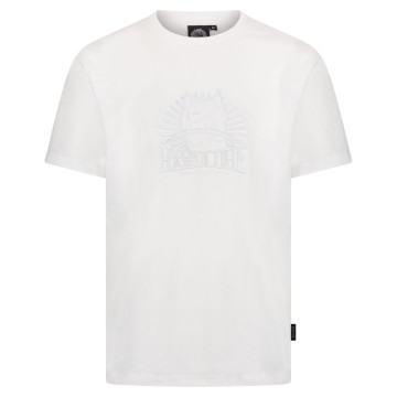 100% Hardcore t-shirt chien | blanc