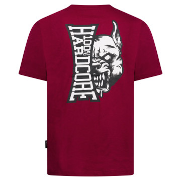 100% Hardcore T-shirt ESSENTIAL | Rouge