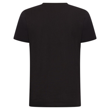 100% Hardcore T-shirt détruit *DOG-1* | noir