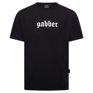 100% Hardcore gabber t-shirt | noir