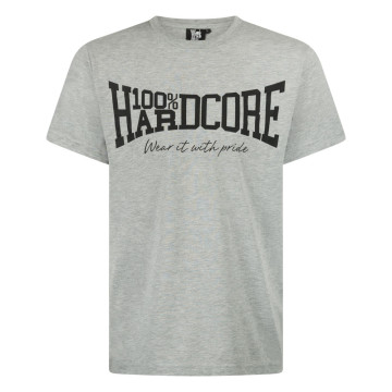 100% Hardcore T-shirt Essential gris
