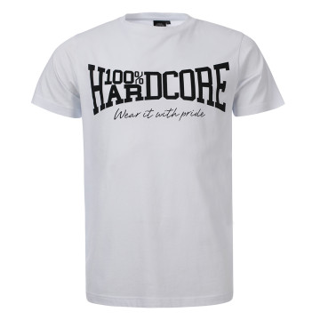 100% Hardcore T-shirt The Brand blanc