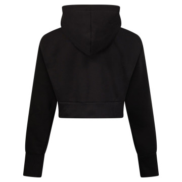 100% Hardcore Cropped Hoodie Pride | Noir