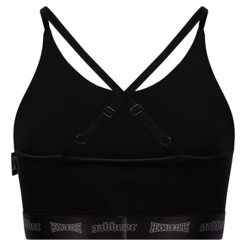 100% Hardcore tapis haut de sport Gabber | noir