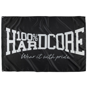 100% Hardcore drapeau WEAR IT WITH PRIDE 