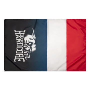 100% Hardcore drapeau RAGE | France