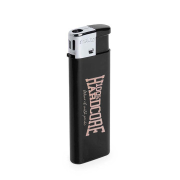 100% Hardcore briquet ESSENTIAL avec logo rose | Noir